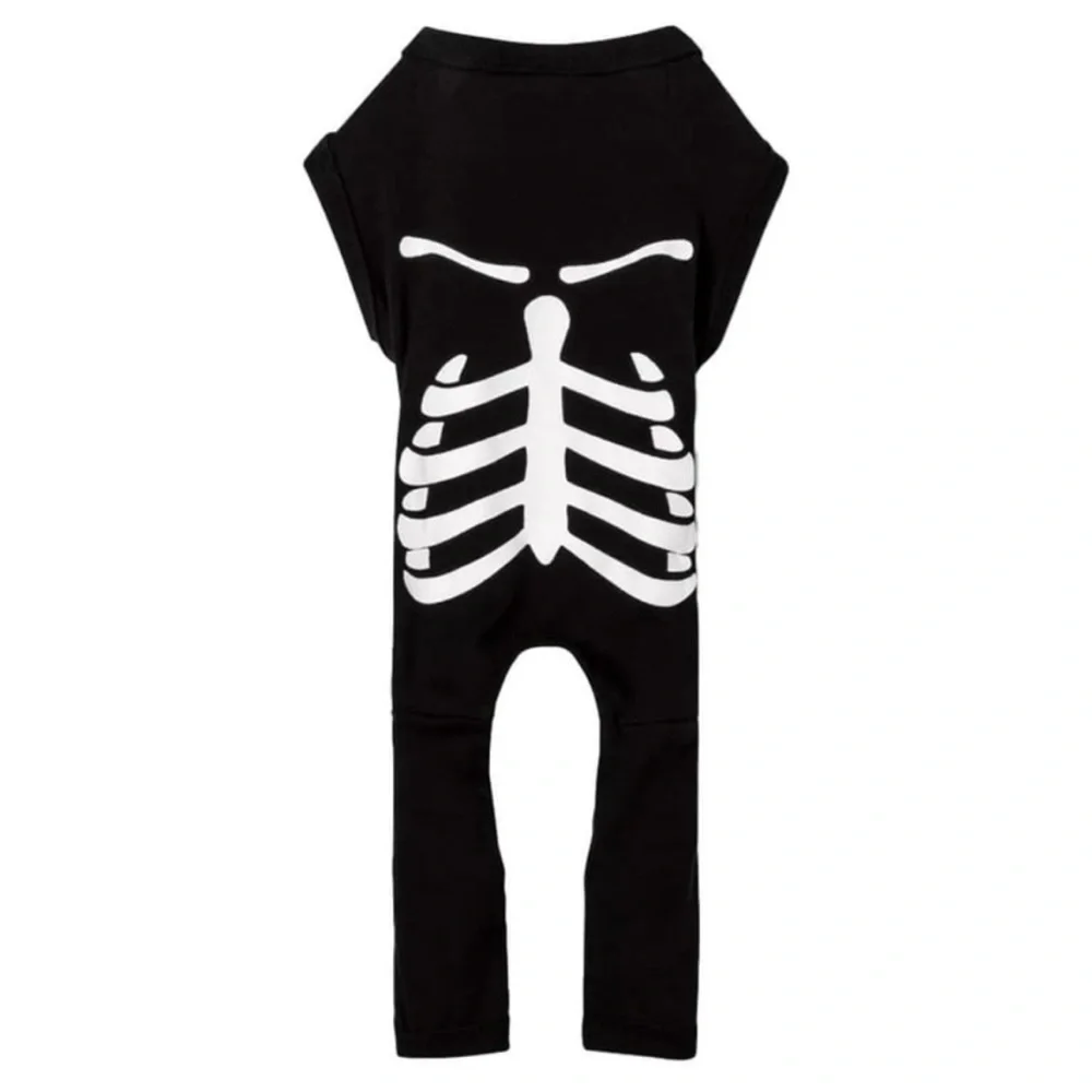 Hyde & EEK! Boutique Halloween Skeleton Matching Family Dog and Cat Pajama-Large